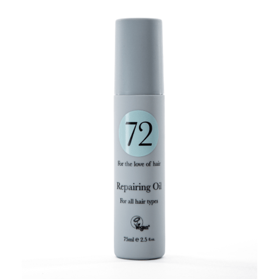 زيت شعر ترميمي 72 بتركيبة نباتية 75ml لإصلاح وتقوية الشعر