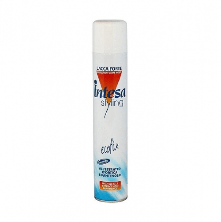 بخاخ مثبت شعر من Intesa 500 mL عبوة بخاخ بلاستيكية بيضاء