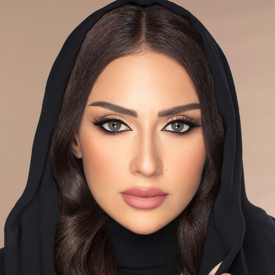 عدسات ملونة طبية كريمية Enath موديل 6701 عدسة واحدة