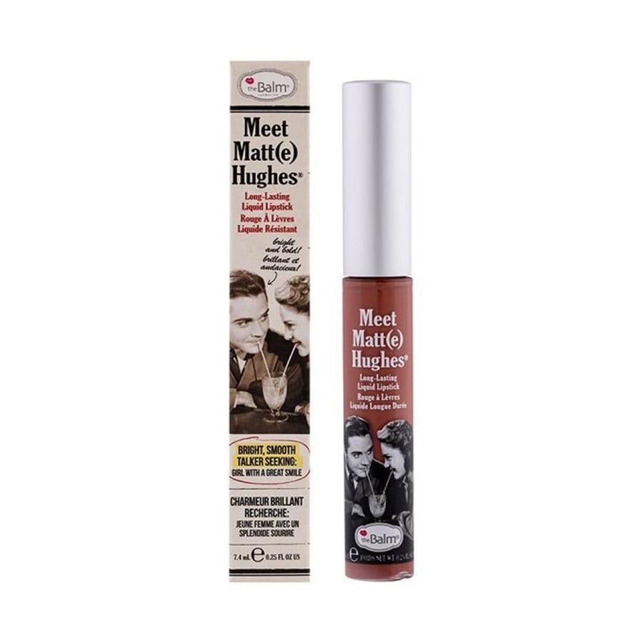 أحمر شفاه سائل مات من theBalm درجة جنورس بني طبيعي