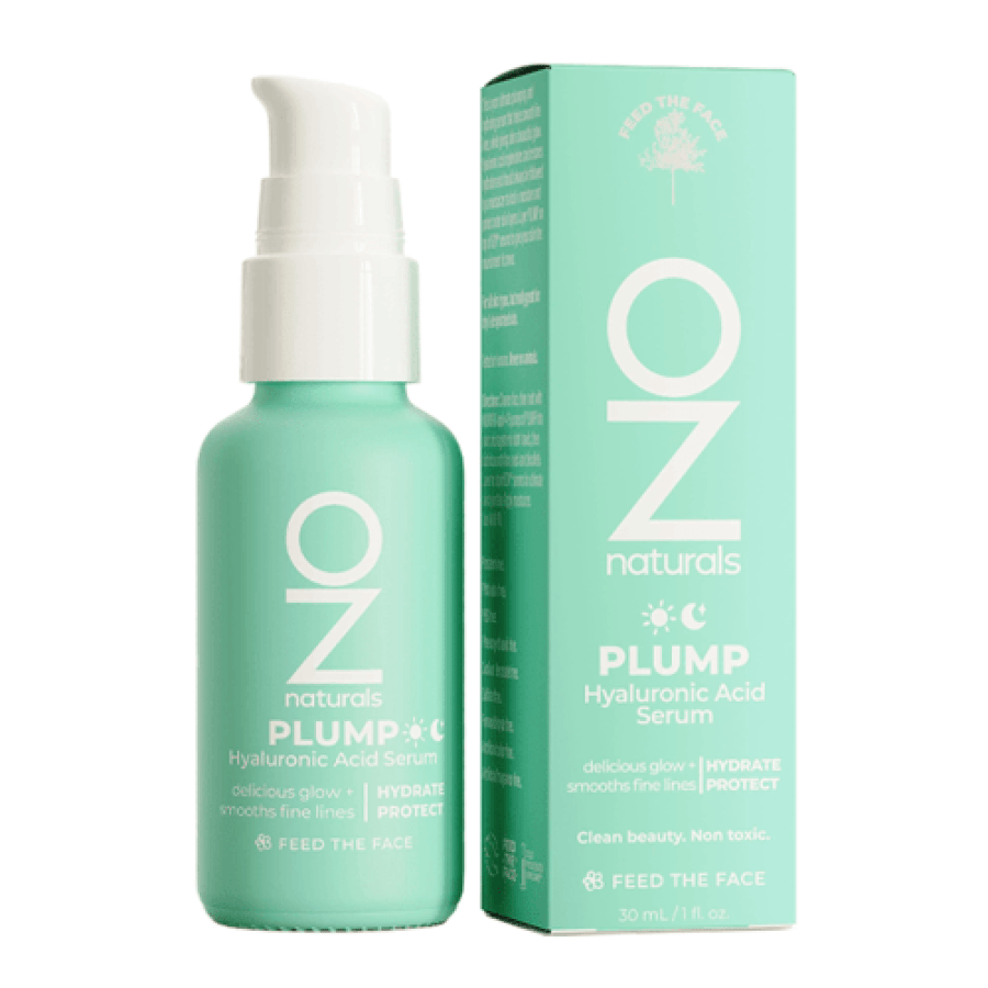 سيروم حمض الهيالورونيك مرطب OZ naturals 30 مل Mint Green