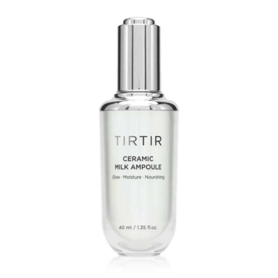 سيروم الوجه المرطب سيراميك ميلك من TIRTIR 40 مل شفاف