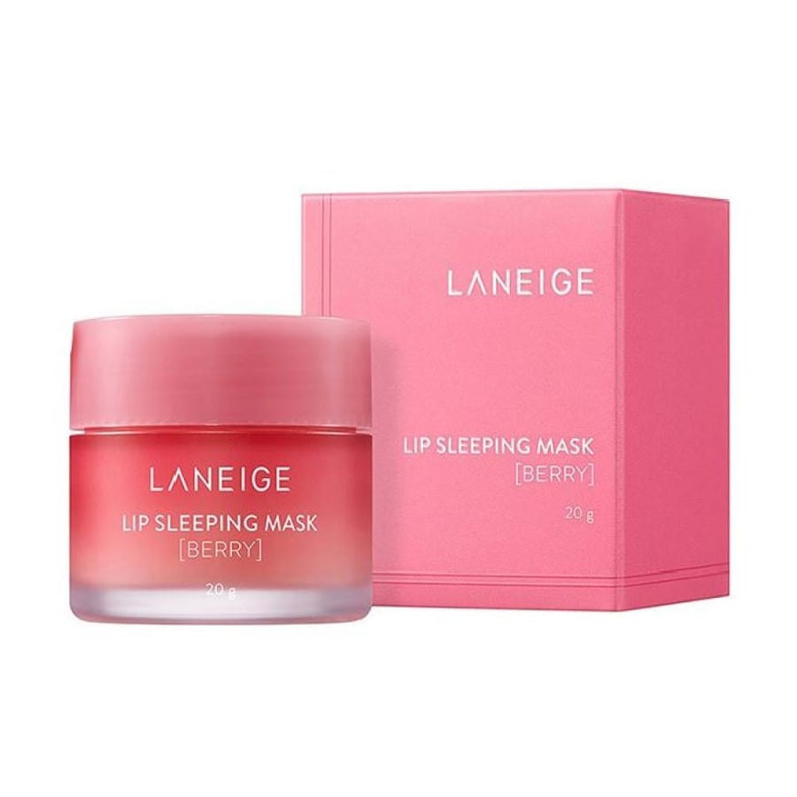 قناع الشفاه الليلي المرطب من LANEIGE درجة بيري وردي 20g