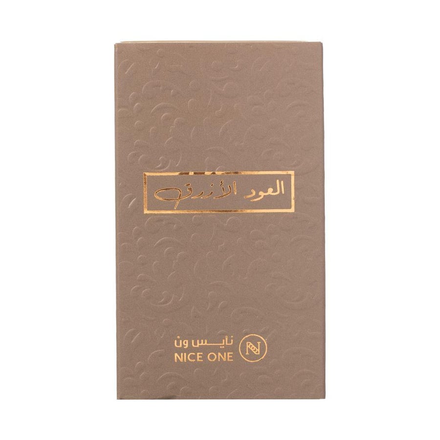 عطر عود الأزرق من Enath - موديل 300، عبوة صندوق بنية