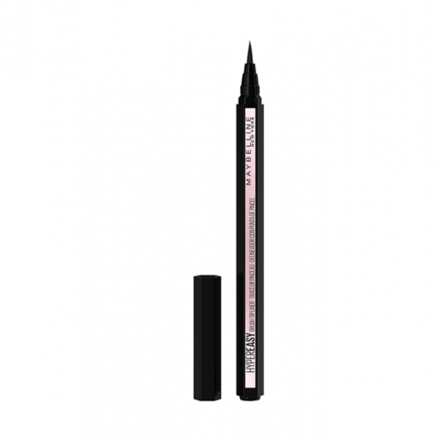 قلم كحل سائل هايبر ايزي من maybelline أسود 5161 تطبيق سهل