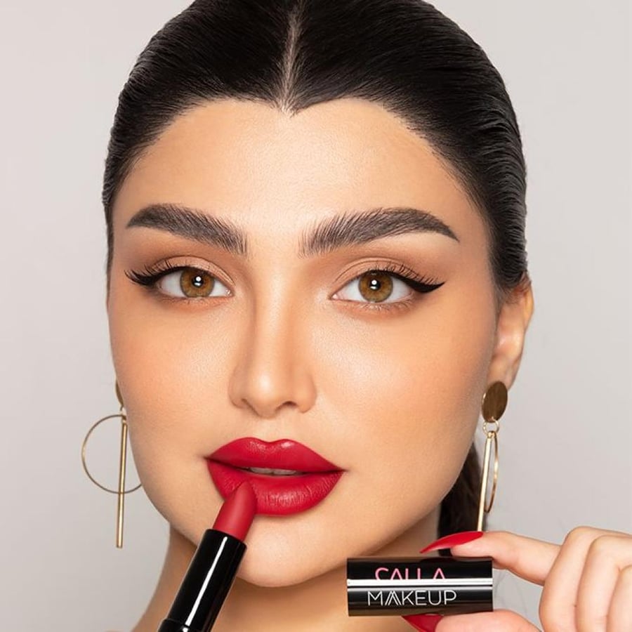 أحمر شفاه كريمي توستأب Calla Makeup CM71 درجة أحمر كلاسيكي