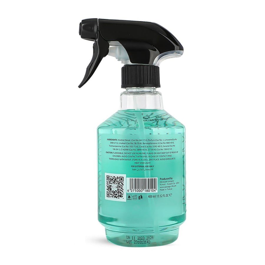 معطر جو بخاخ باسج Passage 400 مل لون Teal بخاخ فواح IV