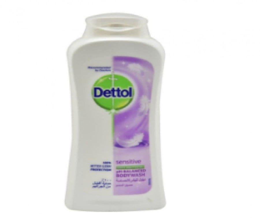 غسول جسم من Dettol للبشرة الحساسة عبوتان عرض 35