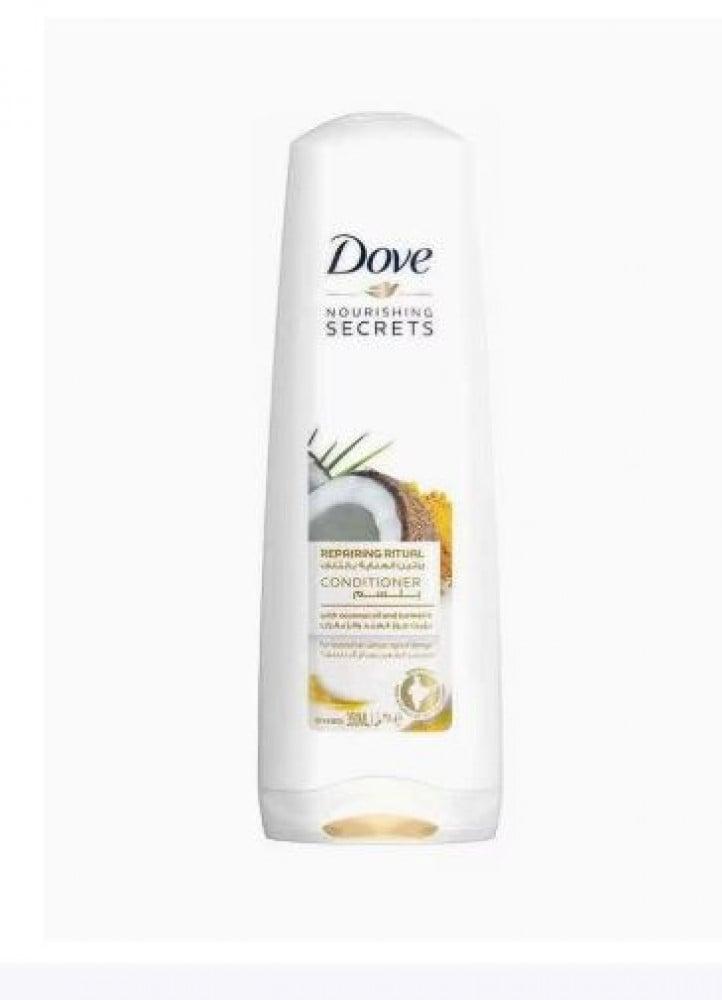 بلسم مغذي للشعر من Dove دوف بجوز الهند لإصلاح التلف 350 مل