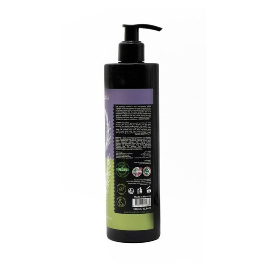 شامبو بزيت إكليل الجبل Jardin dOleane 380ml عبوة سوداء