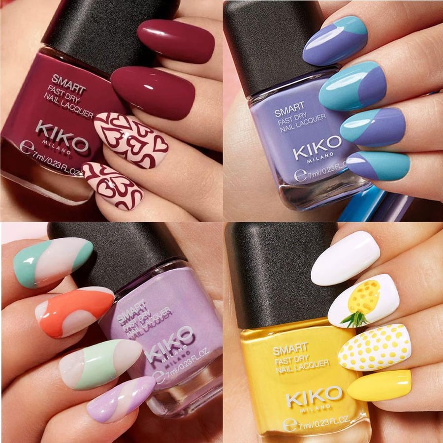 طلاء أظافر فاست دراي سمارت من KIKO تجفيف سريع وتطبيق احترافي