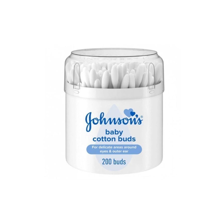 أعواد قطنية للأطفال من Johnsons جونسون 200 قطعة