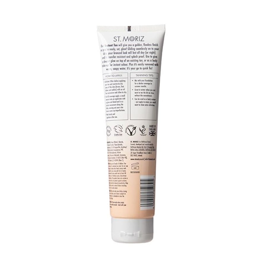 لوشن تسمير ميديم للبشرة من ST MORIZ 150ml أبيض