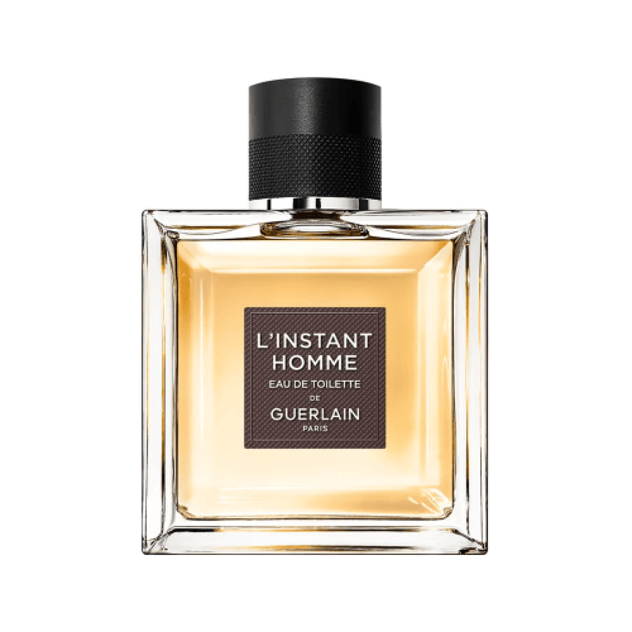 عطر لونستينت هوم أو دو تواليت من جيرلان للرجال زجاجة شفافة مستطيلة