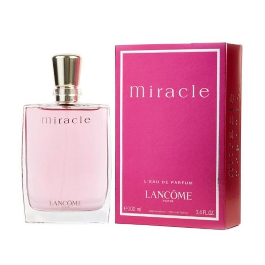 عطر نسائي ميركل او دو برفيوم لانكوم - 100 مل زجاجة ورديّة