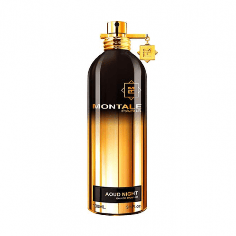 عطر او دو برفيوم عود نايت من مونتال 100ML عبوة أسود ذهبي