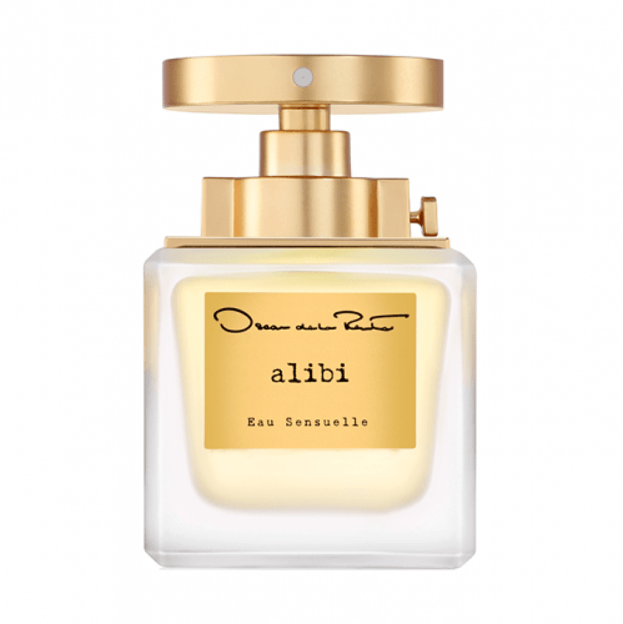 عطر اليبي او سنشوال او دو برفيوم من Oscar de la Renta زجاجة زجاجية شفافة