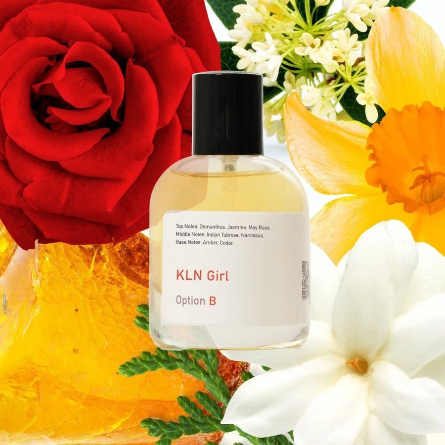 عطر نسائي أو دو برفيوم KLN Girl مستوحى Good Girl 50 مل عبوة صفراء