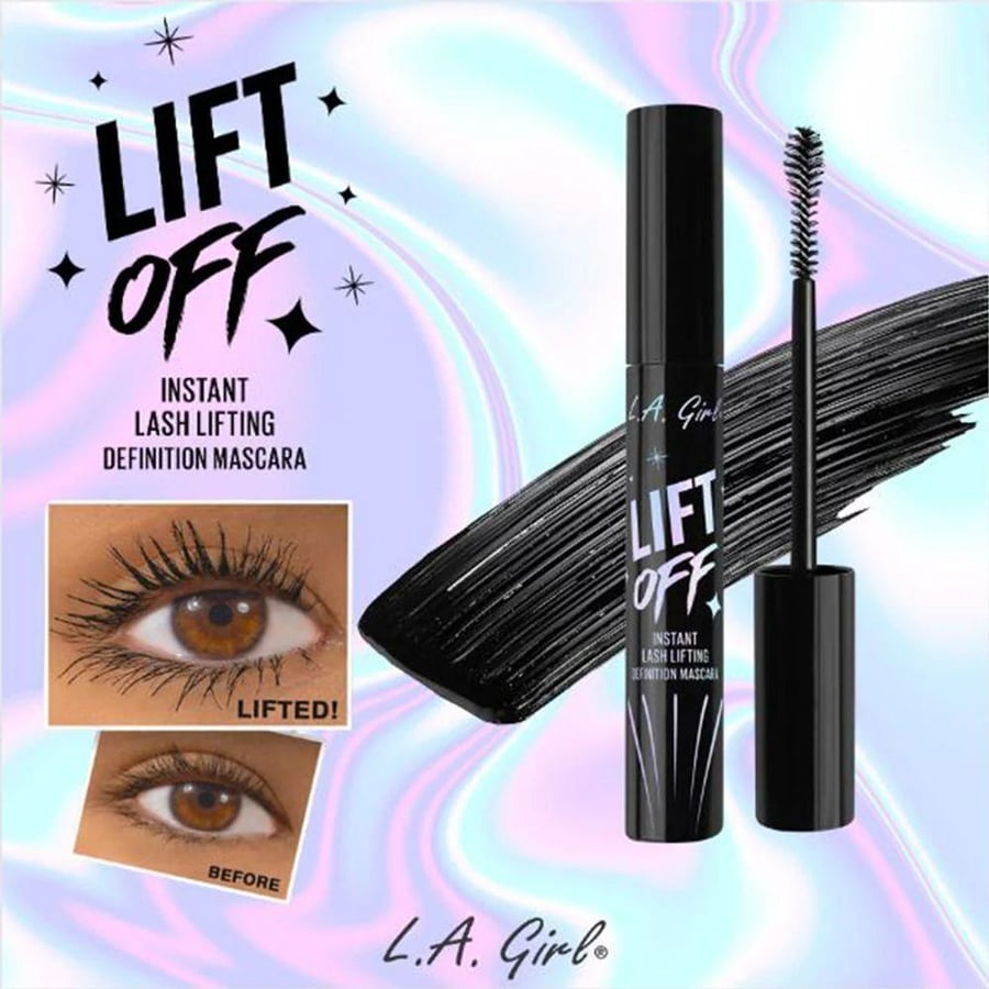 ماسكارا Lift Off من LA Girl سوبر بلاك فرشاة رفع