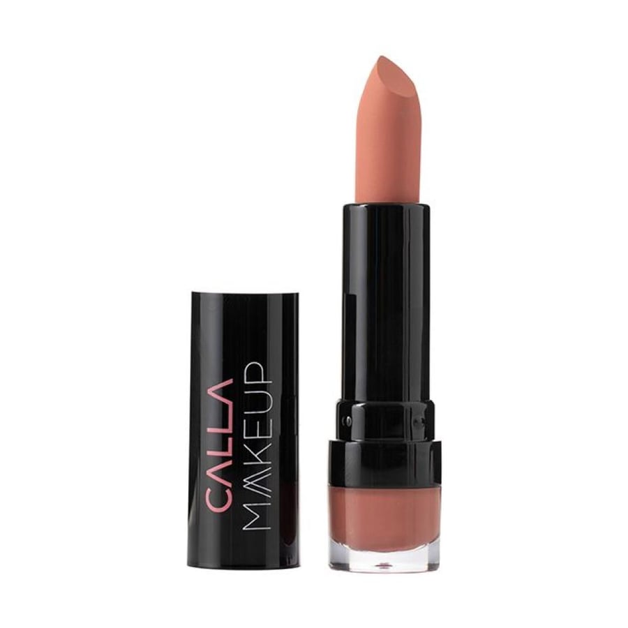 أحمر شفاه ستيك مجموعة 4 قطع من Calla Makeup بدرجات أحمر خوخي بني وردي