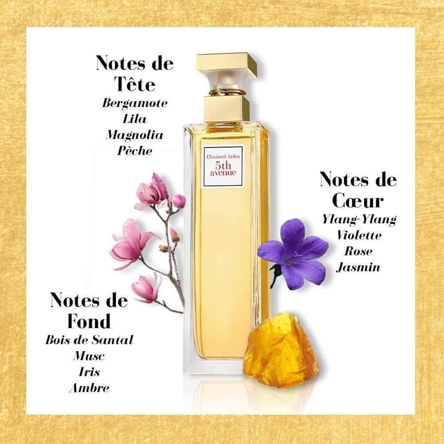 عطر فيفث أفنيو إليزابيث أردن او دو بارفيوم ذهبي 125 مل