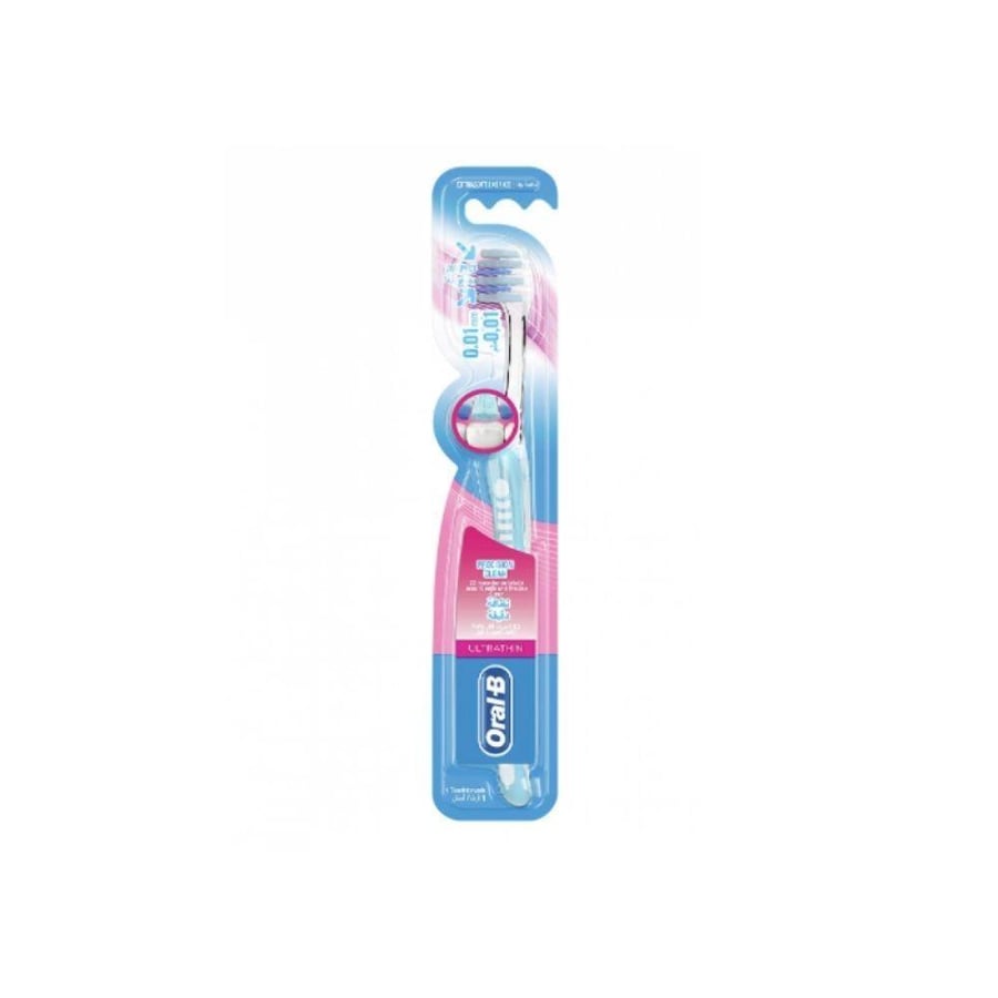 فرشاة أسنان يدوية من OralB ألترا ثين للتنظيف الفائق قطعة واحدة