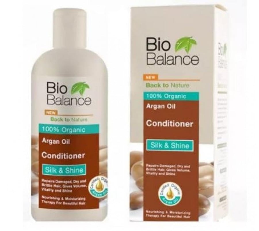 بلسم شعر من بايو بالانس Bio Balance بزيت الأرجان مرطب 330 مل