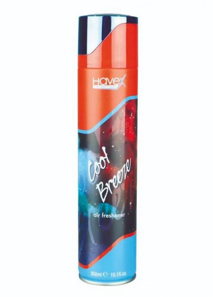 معطر جو من Havex برائحة نسيم بارد منعش متعدد الألوان 300 مل