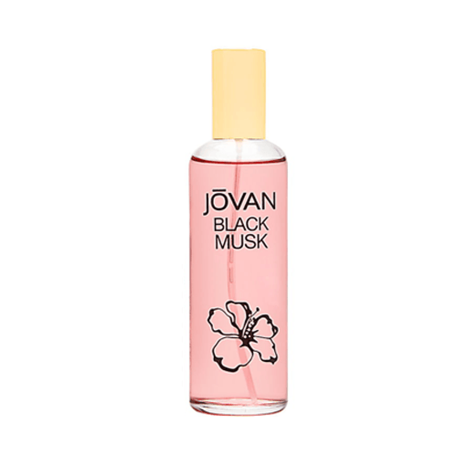 عطر نسائي او دو كولونيا جوفان بلاك مسك 96 مل بعبوة وردية