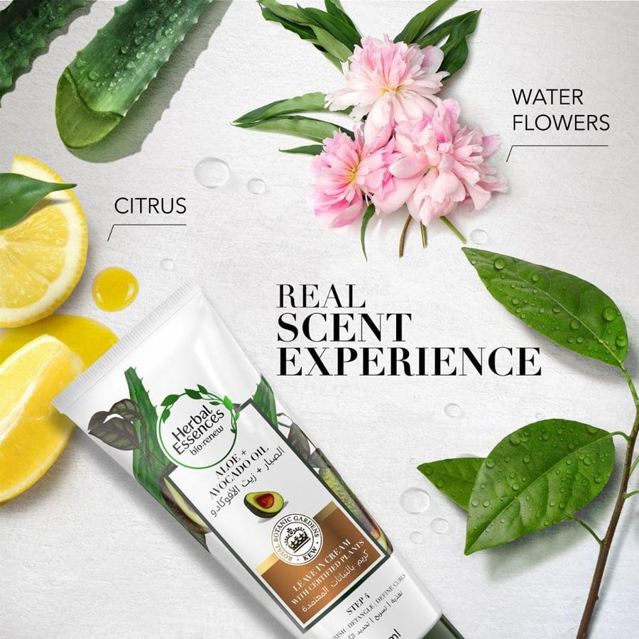 كريم للوجه ليف إن Herbal Essences 180 مل بصبار وزيت الأفوكادو