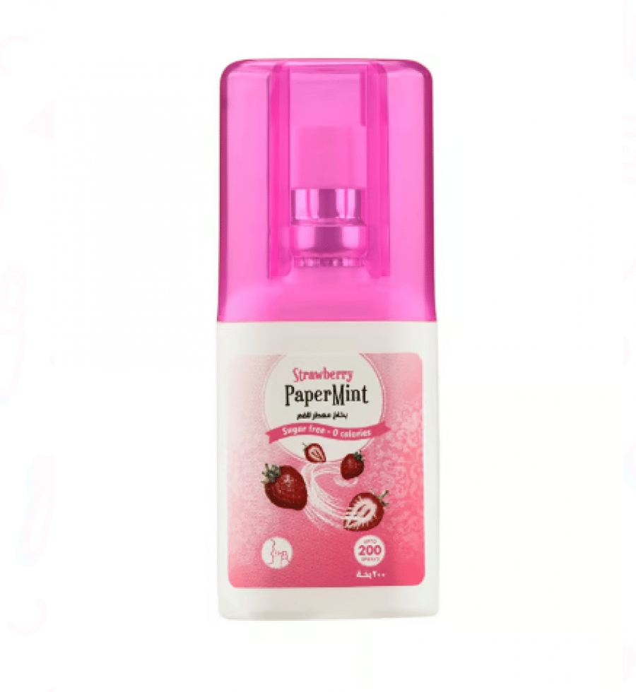 بخاخ معطر للفم من PaperMint بنكهة الفراولة 20 مل