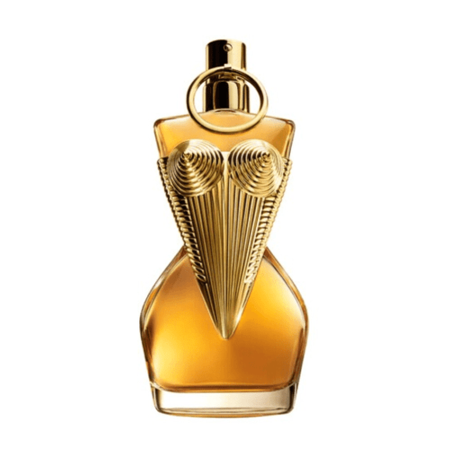 عطر ديفاين لو برفيوم انتنس من جين بول جولتير زجاجة ذهبية منحوتة