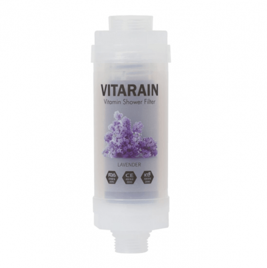 منقي ماء معطر بالخزامى vitarain 6 أونصة أسطوانة بلاستيكية بيضاء