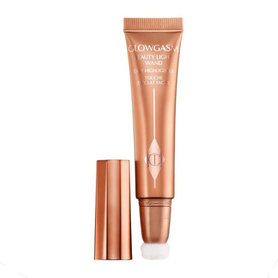 هايلايتر سائل Hollywood Beauty Light Wand من شارلوت تلبوري بيتش جازم روز جولد
