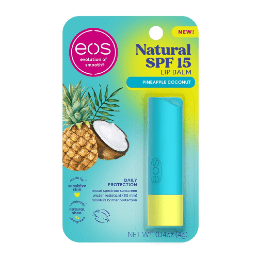 مرطب الشفاه الطبيعي Enath بنكهة الأناناس وجوز الهند SPF 15