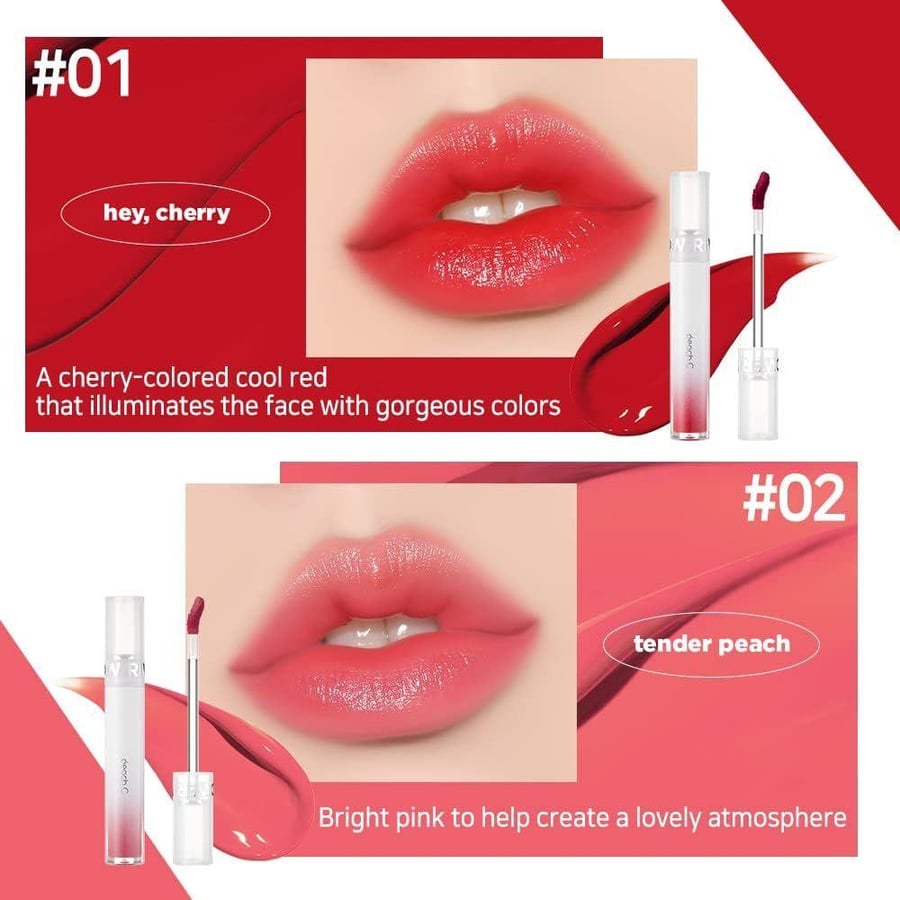 تنت شفاه ديوي Peach C بيتش سي درجة River Dewy