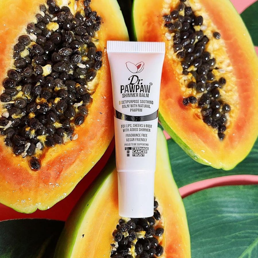 مرطب لامع Shimmer Balm من Dr PAWPAW وردي 10 مل