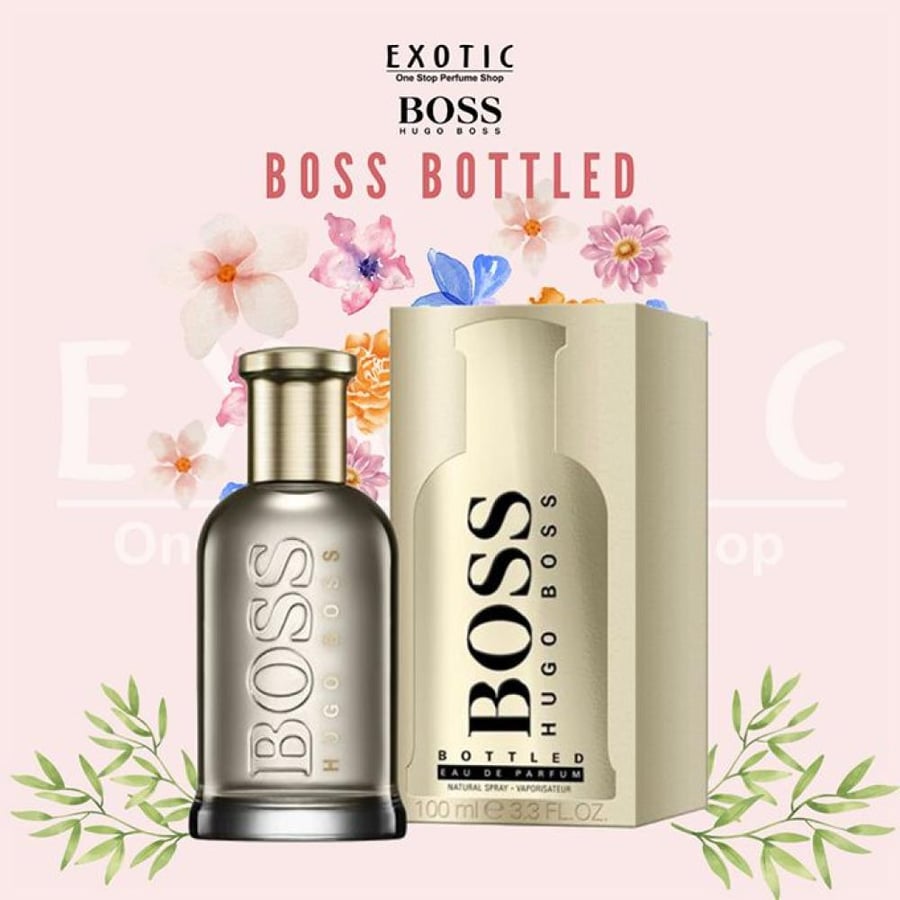 عطر رجالي او دو برفيوم بوس بوتلد من Hugo Boss فواح وفاخر
