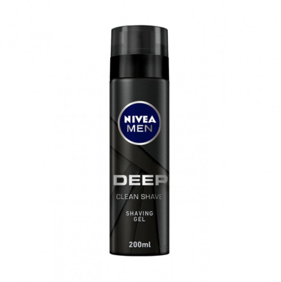 جل حلاقة للتنظيف العميق بالكربون الأسود من NIVEA 200 مل