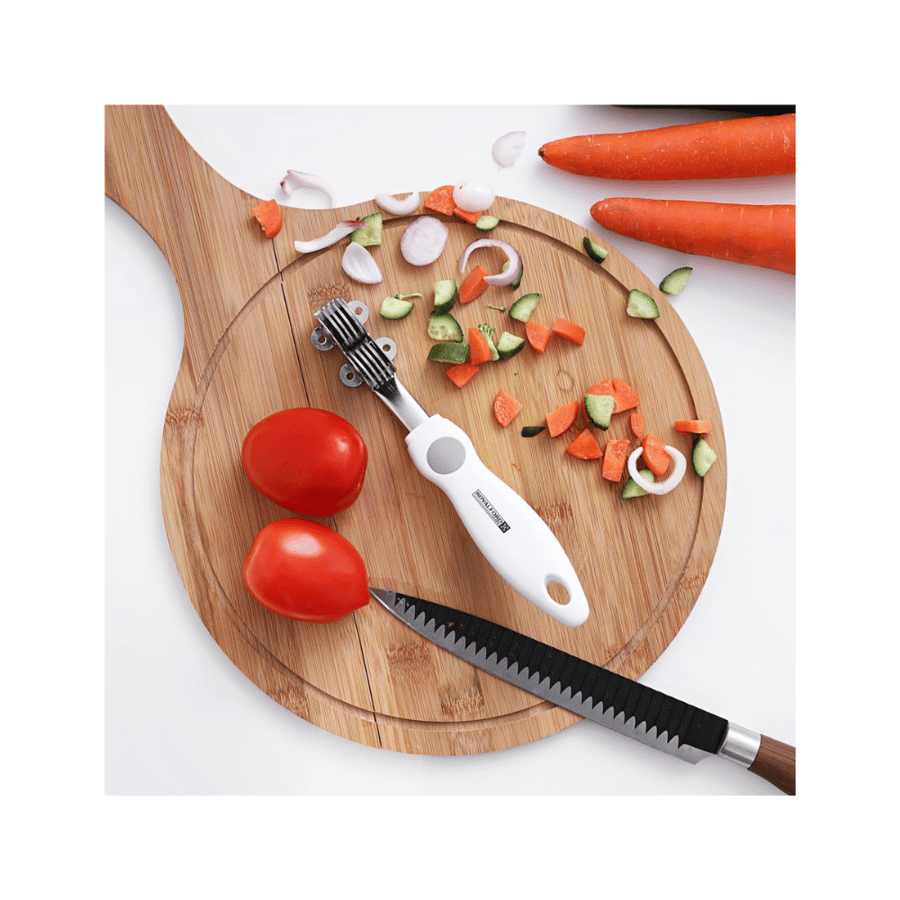 RF1651مسن سكاكين فولاذ بمقبض بلاستيكي Royalford - Knife Sharpener