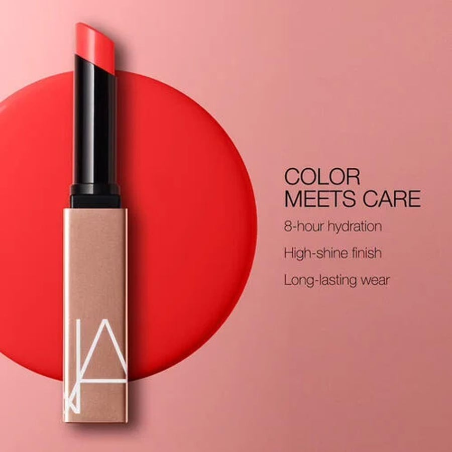 أحمر شفاه أفتر جلو سينسوال شاين من NARS لمعة حسية وترطيب