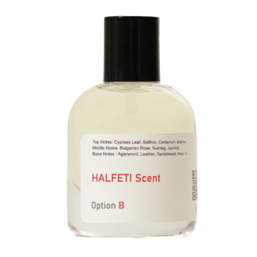 عطر اوبشن بي من HALFETI Scent 50 مل أصفر شاحب