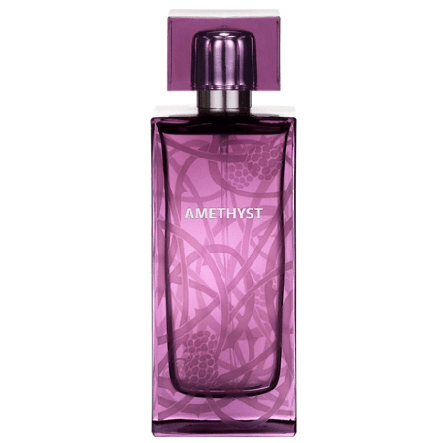 عطر نسائي أو دي بارفيوم اماثيست من لاليك زجاج بنفسجي مستطيل