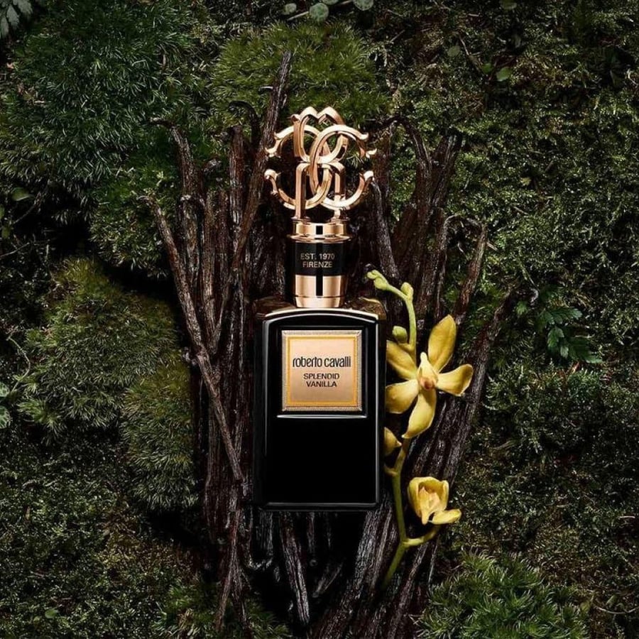 عطر جولد سبلينديد فانيلا او دو برفيوم من روبرتو كفالي