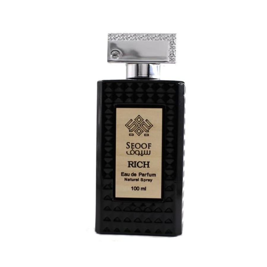 عطر او دو برفيوم ريتش من سيوف 100 مل زجاجة سوداء