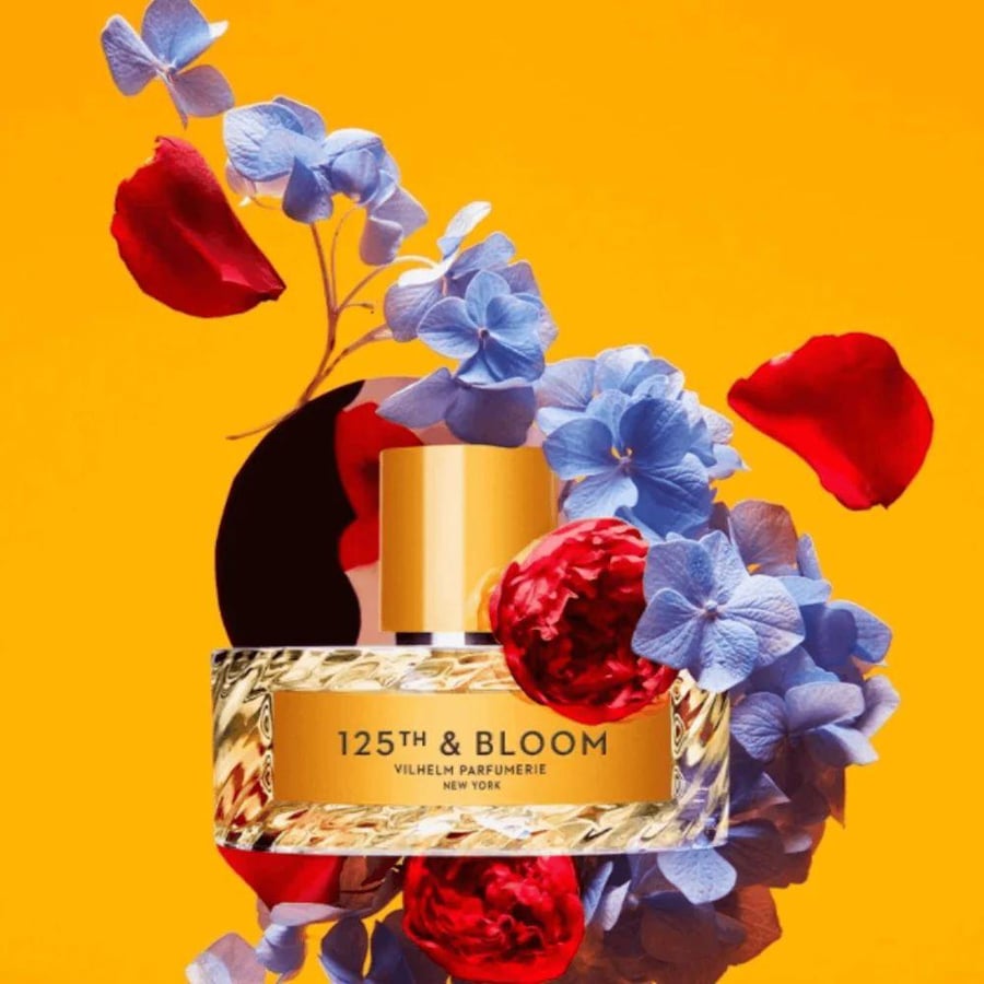 عطر او دو بارفيوم 125th Bloom من Vilhelm Parfumerie زجاجة ذهبية