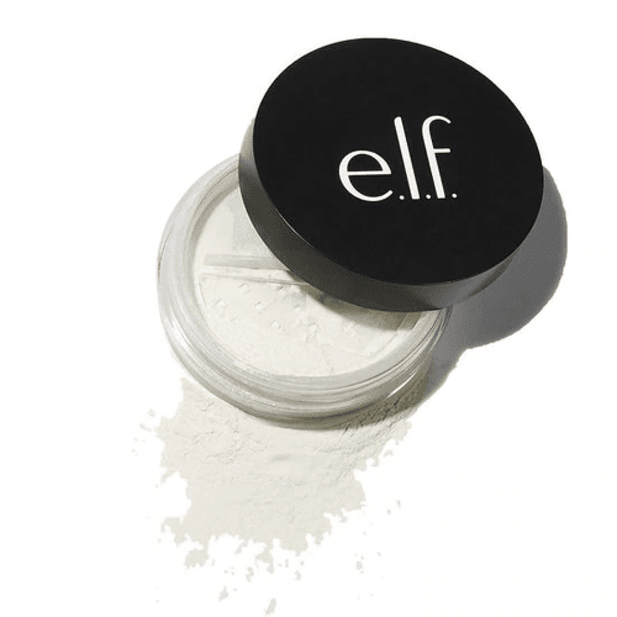 بودرة تثبيت اتش دي شير من elf بعبوة جرة لون أبيض