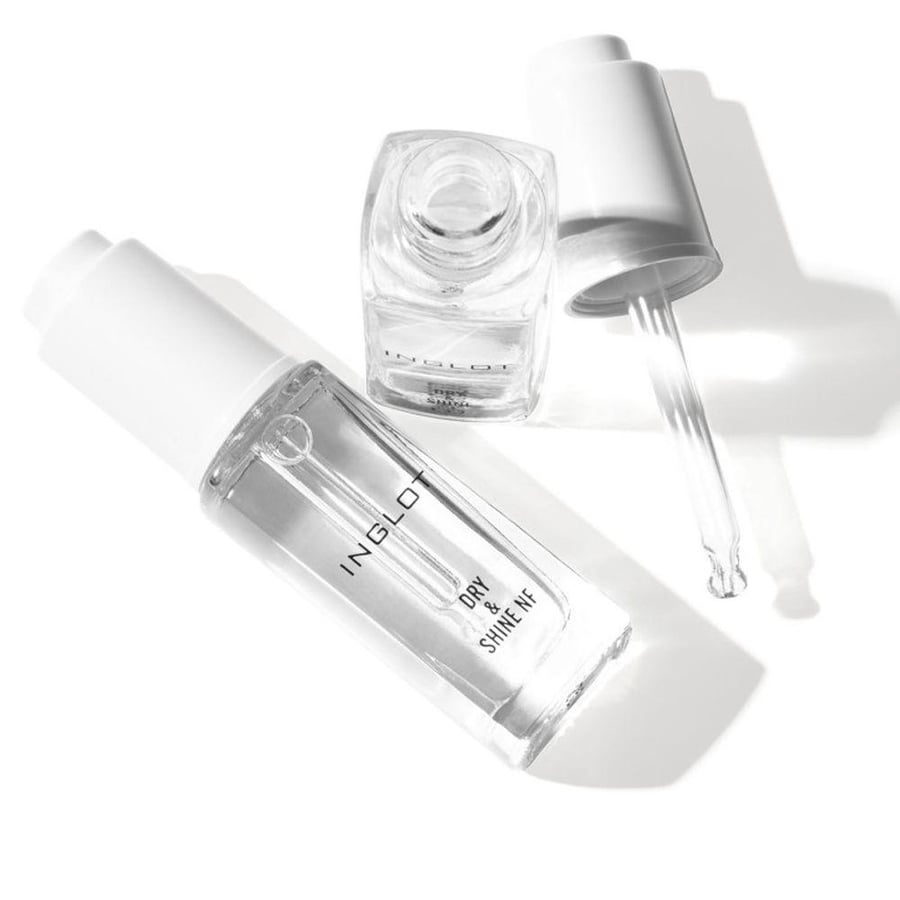 طلاء أظافر توب كوت Dry Shine من إنجلوت شفاف 9 مل