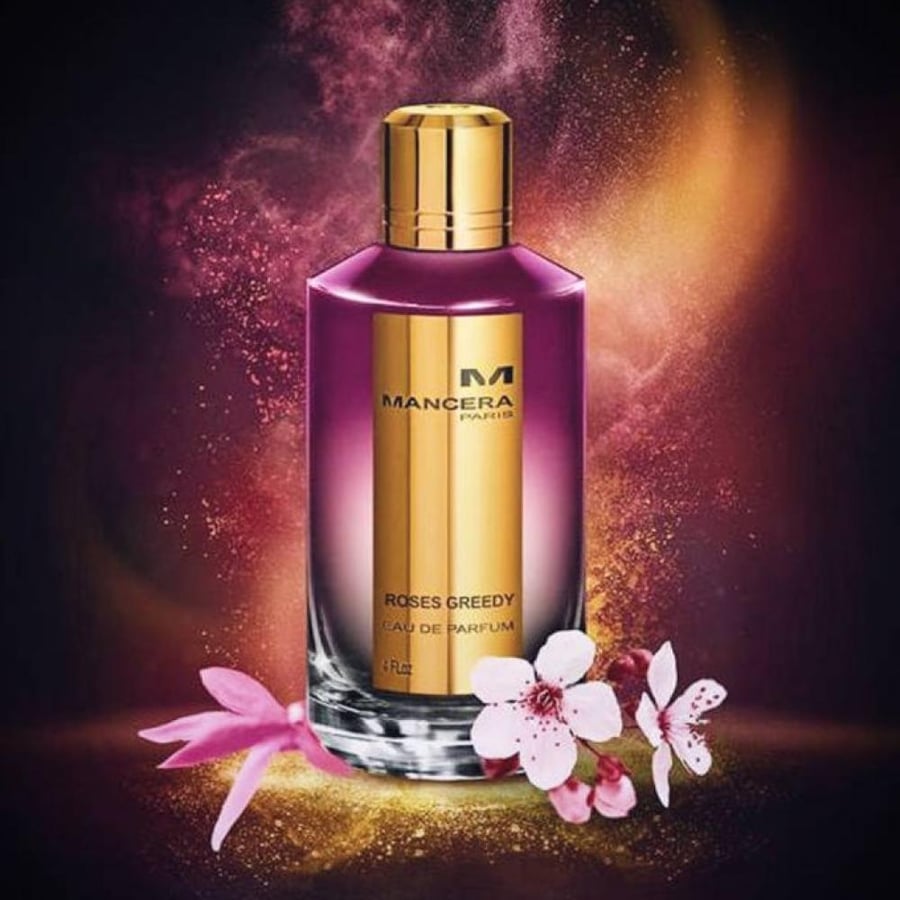 عطر او دي بارفيوم روزيز جريدي من مانسيرا فواح ودافئ