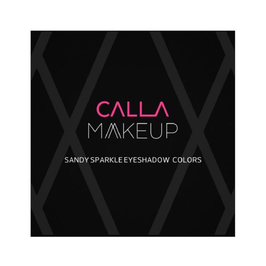 باليت ظلال عيون ساندي سباركل من CALLA MAKEUP 9 ألوان ترابية ولامعة